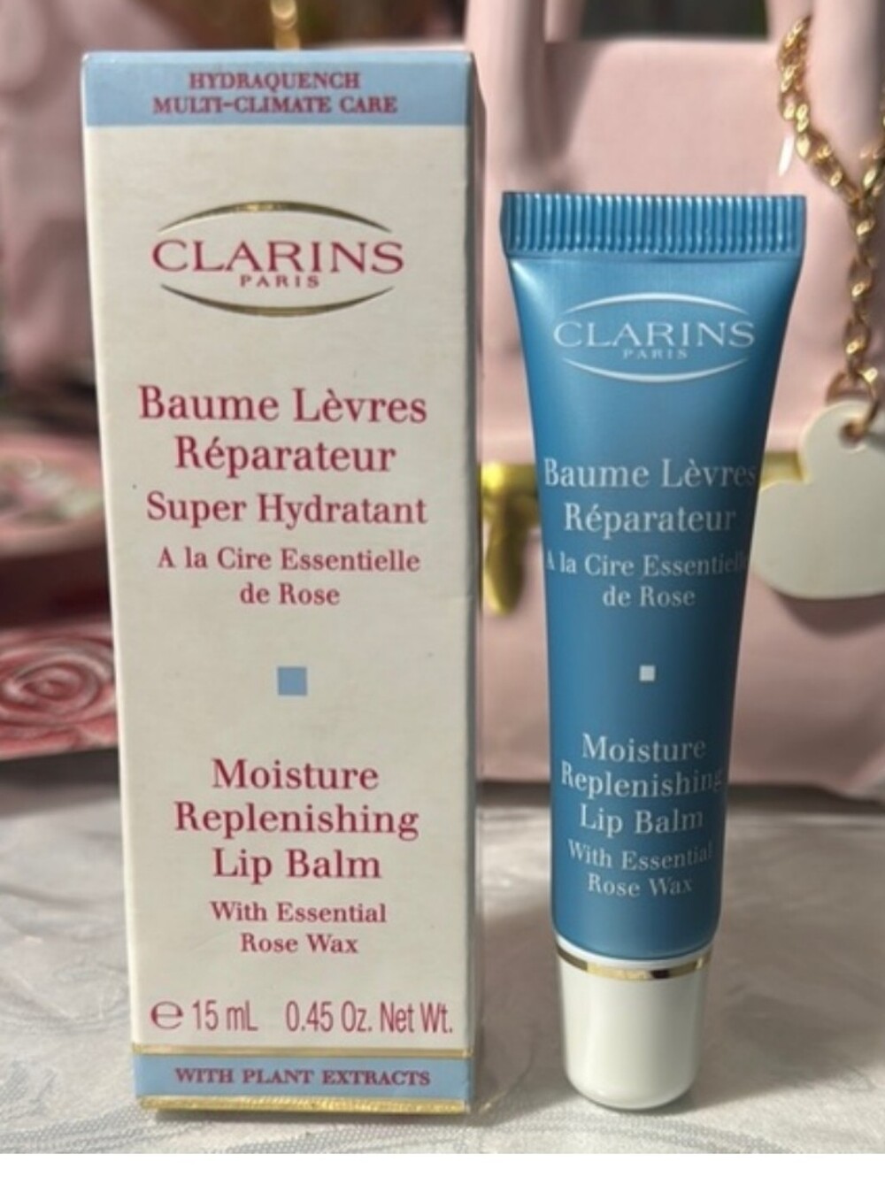 Clarins Moisture Replenishing Lip Balm - Blue Tube